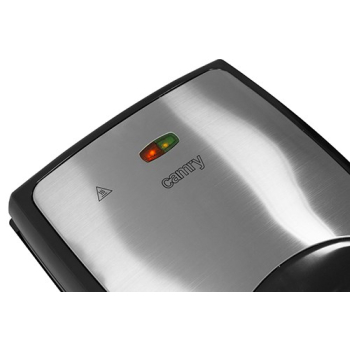 Opiekacz do kanapek CAMRY CR 3023 (1100W; kolor czarny, kolor srebrny)