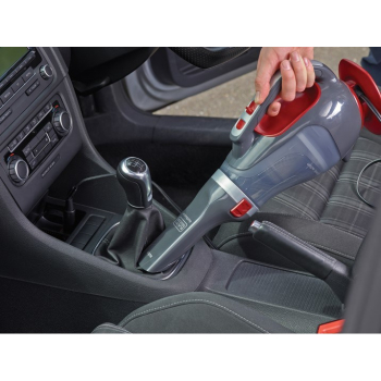 Odkurzacz samochodowy BLACK+DECKER ADV1200-XJ (12W; kolor czerwono-szary)