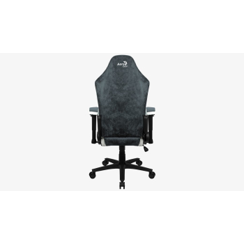 FOTEL AEROCOOL CROWN AeroSuede STEEL BLUE