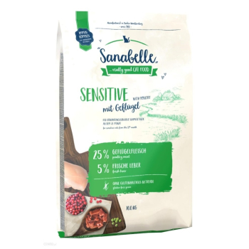 BOSCH Sanabelle Sensitive - sucha karma dla kota - 10 kg