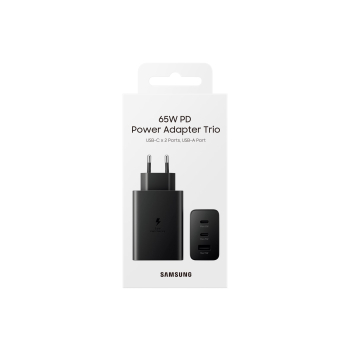 Samsung 65W Power Adapter Trio, Black