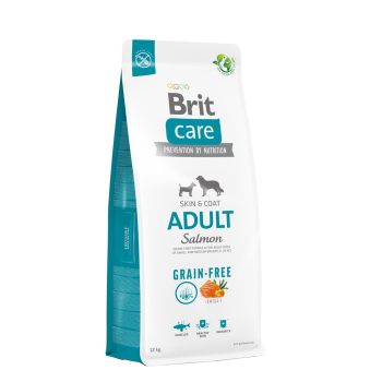 BRIT Care Grain-Free Adult Salmon - sucha karma dla psa - 12 kg