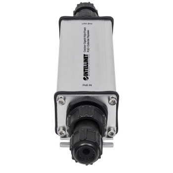 INTELLINET GIGABITOWY EXTENDER SYGNAŁU POE/POE+ 1-