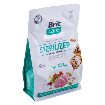 Brit Care Cat Grain-Free Sterilized Urinary - sucha karma dla kota - 400 g
