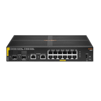 Aruba 6000 12G Class4 PoE 2G/2SFP 139W Zarządzany L3 Gigabit Ethernet (10/100/1000) Obsługa PoE 1U