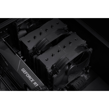 Chłodzenie CPU NOCTUA NH-D15 chromax.black AMD, Intel