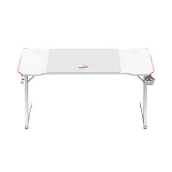 Biurko gamingowe Huzaro Hero 3.3 White  RGB