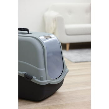 KERBL Kuweta Emma Eco, czarno- niebieska,  57 cm x 39 x 41 cm