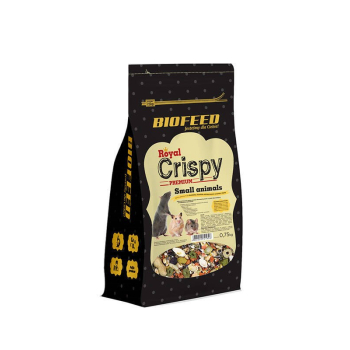 BIOFEED Royal Crispy Premium Small Animals 0,75kg