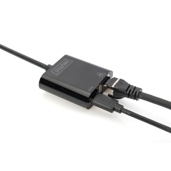 Digitus Adapter USB Type-C™ Gigabit Ethernet z obsługą Power Delivery