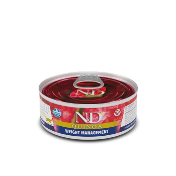FARMINA N&D Cat Quinoa Weight Management Adult - mokra karma dla kota - 70 g