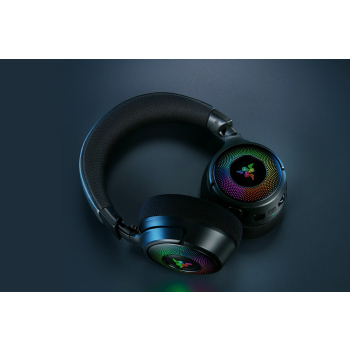 Razer Kraken V4 Zestaw słuchawkowy Bezprzewodowy Opaska na głowę Gaming USB Typu-A Bluetooth Czarny