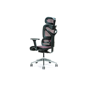 Ergonomiczny fotel biurowy ERGO 600 śliwkowy