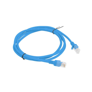 PATCHCORD KAT.6 UTP 1.5M NIEBIESKI FLUKE PASSED LANBERG 10-PACK