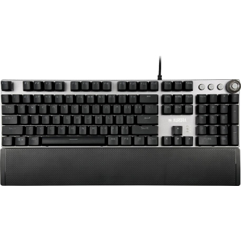 Klawiatura mechaniczna IBOX Aurora K-3 IKGMK3 (USB; (US); kolor czarny)