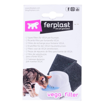 VEGA FILTER - filtr węglowy do fontanny - 2 sztuki
