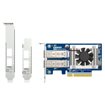 Qnap QXG-25G2SF-E810, 2x SFP28 25Gb, low-profile, PCIe Gen4 x8