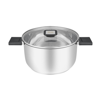 Resto Kitchenware Anser 4,4 l Okrągły Czarny, Stal nierdzewna