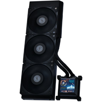 Lian Li HydroShift LCD 360S Obudowa komputera Chłodnica cieczy all-in-one 12 cm Czarny