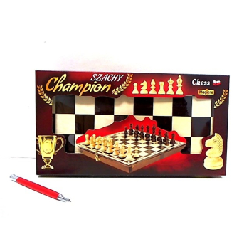 Gra Szachy drewniane Champion PUD 830339 469226 MAGIERA