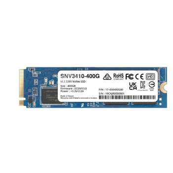 Dysk SSD Synology Plus Series 400GB M.2 (22x80) NVMe PCIe 3.0x4 SAT5210-480G (DWPD 0.7)
