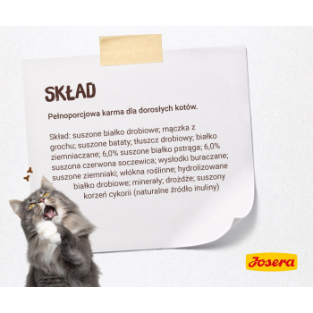 Josera Cat NATURELLE Adult Sterilised Pstrąg - karma dla kotów sterylizowanych - 10kg