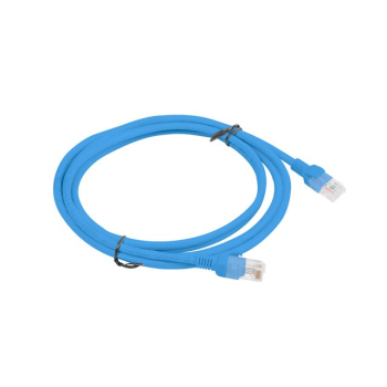 PATCHCORD KAT.6 UTP 2M NIEBIESKI FLUKE PASSED LANBERG 10-PACK