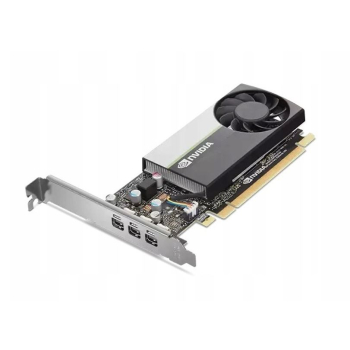 Karta graficzna Nvidia T400 4GB, GDDR6, 3x mini DisplayPort, 30W,PCI Gen3 x16, FH ATX bracket