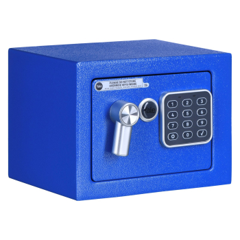 Yale Mini Electronic Safe Blue Sejf podstawowy YSV mini niebieski