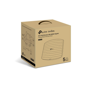 TP-Link Omada EAP245(5-PACK) punkt dostępowy WLAN 1750 Mbit/s Biały Obsługa PoE