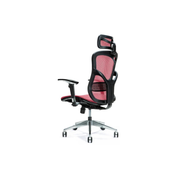 Ergonomiczny fotel biurowy ERGO 500 czerwony