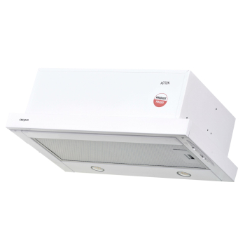 Okap podszafkowy teleskopowy AKPO WK-7 LIGHT ECO 50 BIAŁY (500mm; kolor biały)