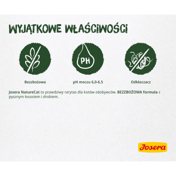 JOSERA NatureCat - sucha karma dla kota - 2kg