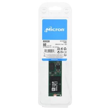 Dysk SSD Micron 7450 MAX 800GB M.2 (22x80) NVMe Gen4 MTFDKBA800TFS-1BC1ZABYYR (DWPD 3)