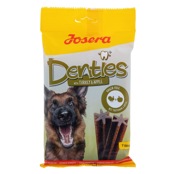 JOSERA Denties Indyk z jabłkiem - przysmak dla psa - 180 g