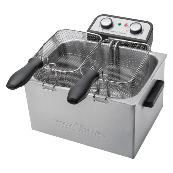 Frytownica Clatronic  PC-FR 1038 (4 l; 2,0 kg; 3000W; srebrny)