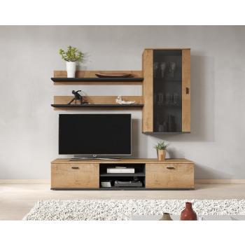 Zestaw SOHO 5 (RTV180 + Wit.Wisz + Półki) lefkas+cz