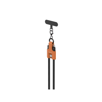 Kabel do ładowania Havit USB-C+USB-C CB6344 1.2M (czarno/szaro/brązowy)