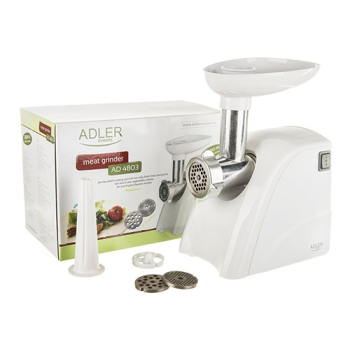 Maszynka do mielenia mięsa Adler AD 4803 (800W; kolor biały)
