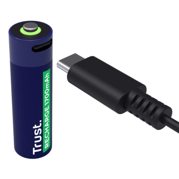 Baterie AA Trust USB-C RECHARGEABLE BATTERIES 4P