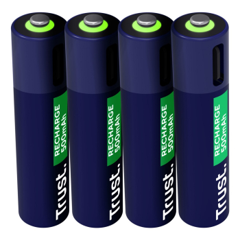 Baterie AAA Trust USB-C RECHARGEABLE BATTERIES 4P