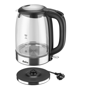 CZAJNIK AMICA SZKLANY KD 2050G INOX