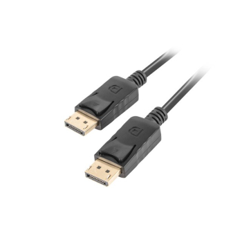 Kabel Lanberg CA-DPDP-10CC-0030-BK (DisplayPort M - DisplayPort M; 3m; kolor czarny)