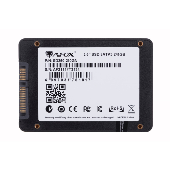 AFOX SSD 240GB TLC 555 MB/S SD250-240GN