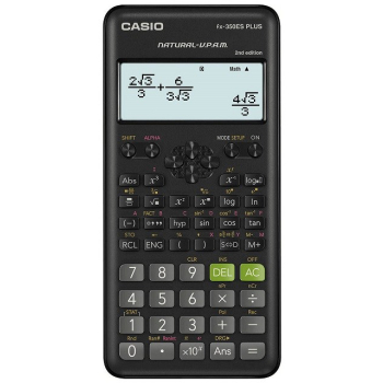 CASIO KALKULATOR NAUKOWY FX-350ESPLUS-2 CZARNY, 12 CYFROWY WYŚWIETLACZ