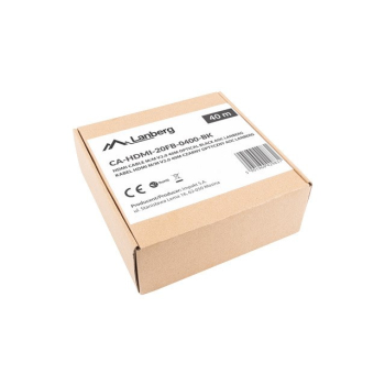 LANBERG KABEL HDMI M/M V2.0 40M OPTYCZNY AOC CA-HDMI-20FB-0400-BK