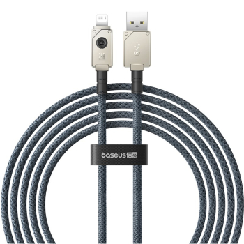 Kabel Baseus Unbreakable USB-IP 2.4A 2m (czarny)