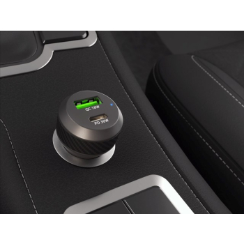 NATEC ŁADOWARKA SAMOCHODOWA CONEY 1X USB 1X USB-C PD 3.0 48W QC3.0 NUC-1980