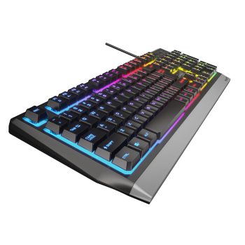 Klawiatura Gaming GENESIS RHOD 300 RGB Czarna USB