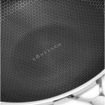 Wok z powłoką DIAMOND Kohersen Black Cube z pokrywką (32 cm ; 5,1l)